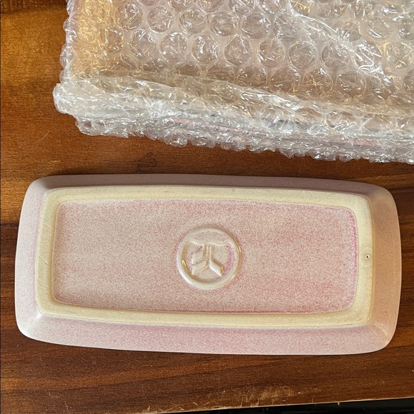 Vintage Ceramics Pink Tea Set with Bamboo Handle - Picture 11 of 14